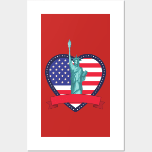 Statue of Liberty Posters and Art